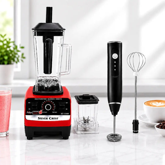 2 in 1 Blender & Juicer + Coffee & Egg Beater Bundle - Zesstora