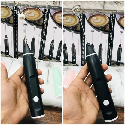 2 in 1 Rechargeable Coffee Beater | Café Style Froth in Seconds - Zesstora
