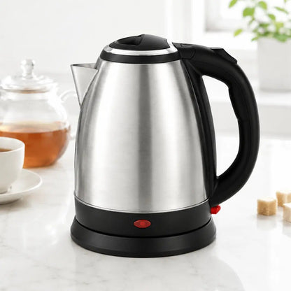 Imported Electric Kettle 2L Litre Stainless Steel 1500W - Zesstora